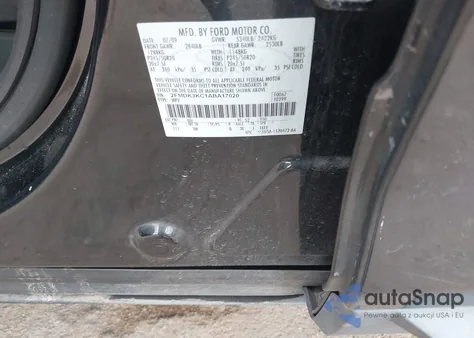 2010 Ford Edge Limited from USA, damaged, VIN 2FMDK3KC1ABA17020